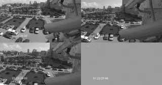 Установка систем видеонаблюдения на парковке в Новороссийске в октябре